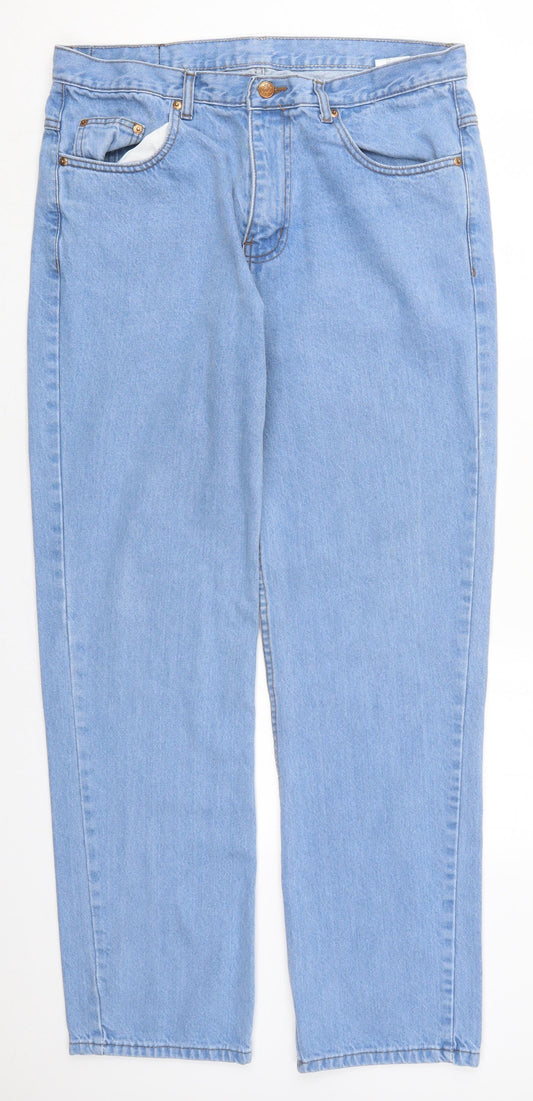 Womens UK Size 36 in Preworn Regular Fit Straight Blue Jeans
