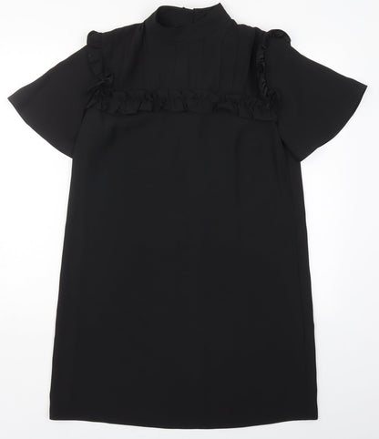 River Island Womens Black  Polyester Mini  Size 10  Round Neck Pullover