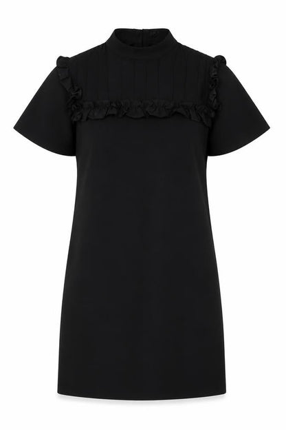 River Island Womens Black  Polyester Mini  Size 10  Round Neck Pullover