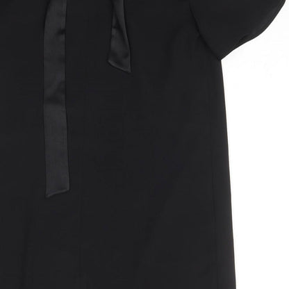 River Island Womens Black  Polyester Mini  Size 10  Round Neck Pullover