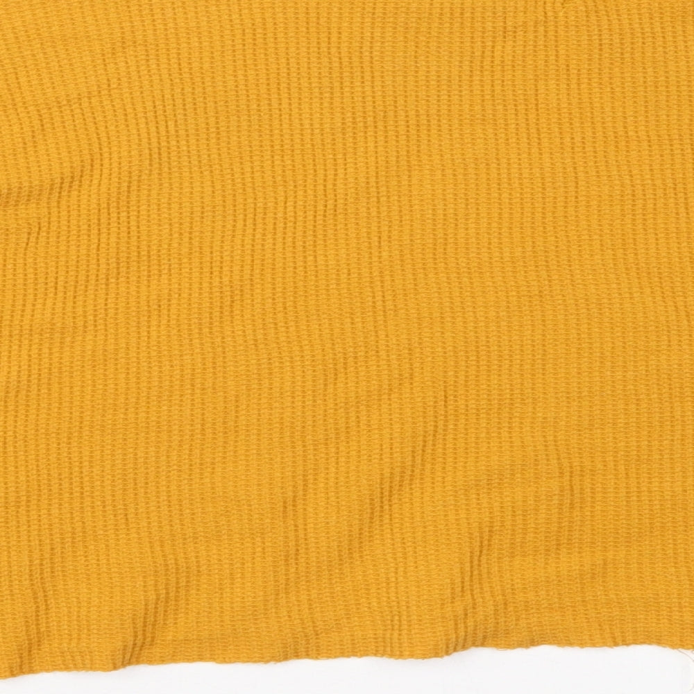 Pacific Republic Womens Yellow  Cotton Pullover Sweatshirt Size S  Pullover - California