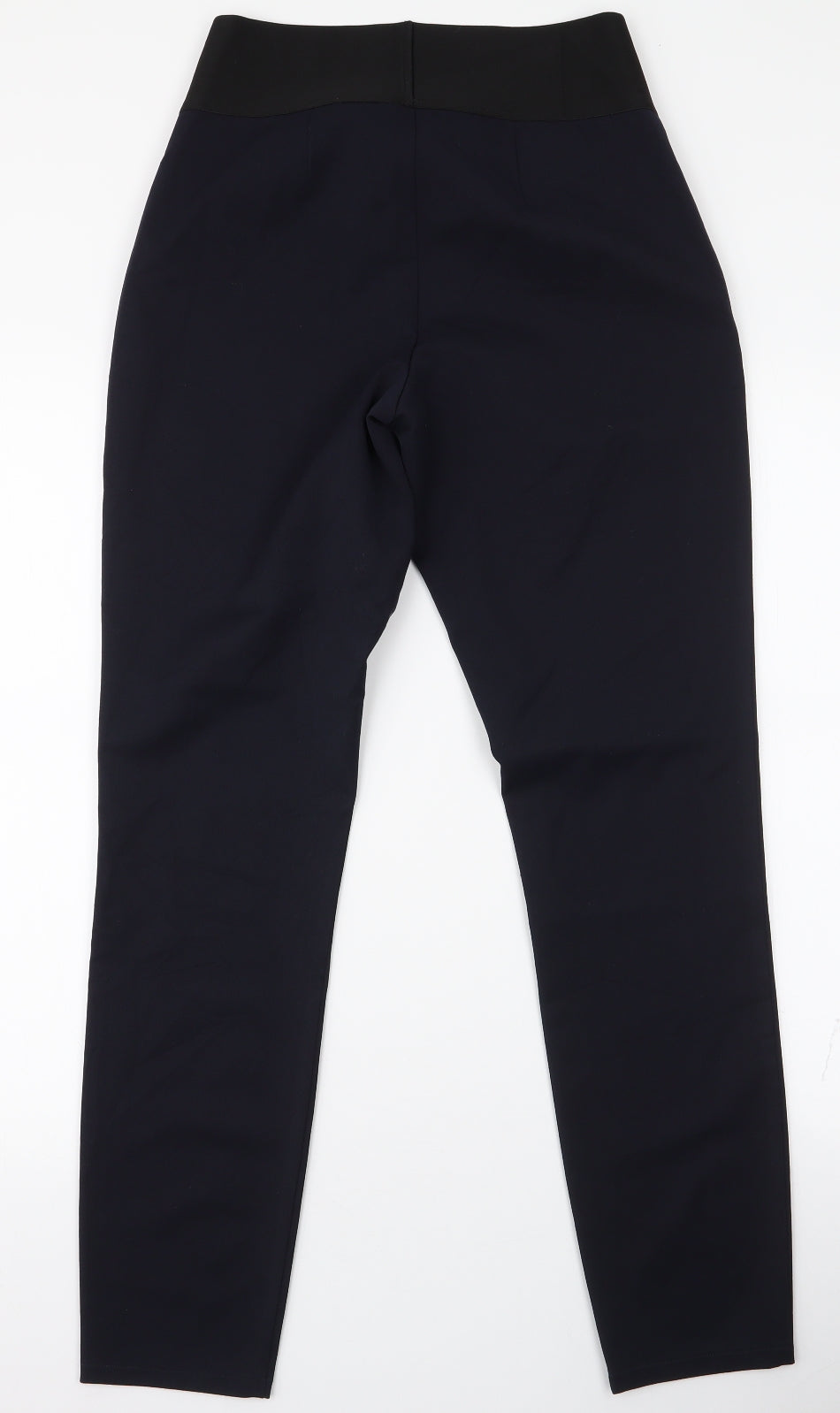 Womens UK Size 10 Preworn Slim Fit  Blue Trousers