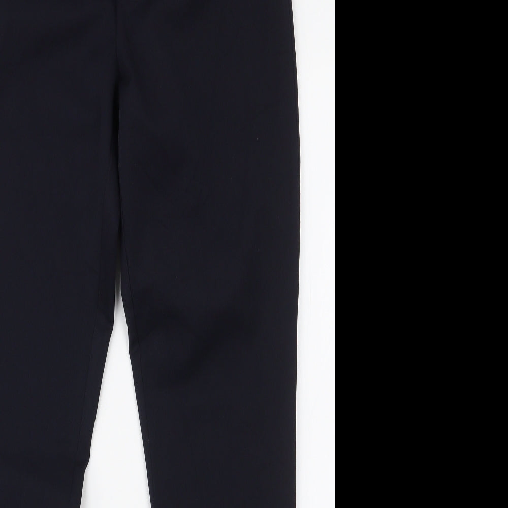 Womens UK Size 10 Preworn Slim Fit  Blue Trousers