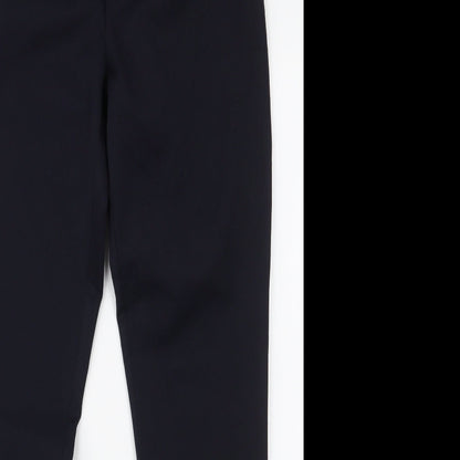 Womens UK Size 10 Preworn Slim Fit  Blue Trousers