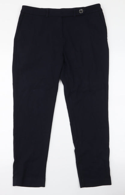 Womens UK Size 12 NEXT Regular Fit  Blue Trousers