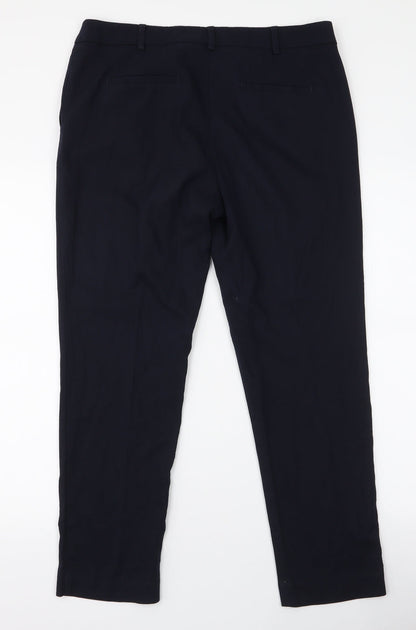 Womens UK Size 12 NEXT Regular Fit  Blue Trousers