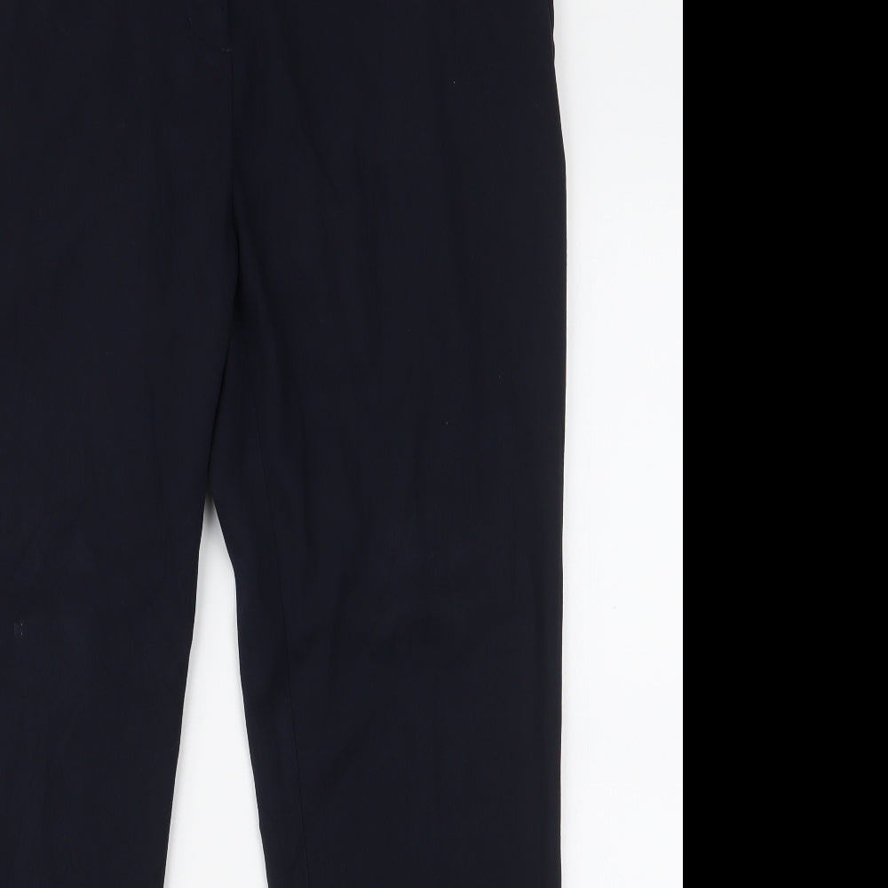 Womens UK Size 12 NEXT Regular Fit  Blue Trousers