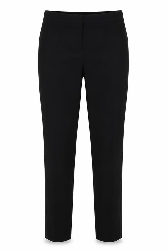 Marks and Spencer Womens Black  Polyester Trousers  Size 29 in L27.5 in Regular Zip