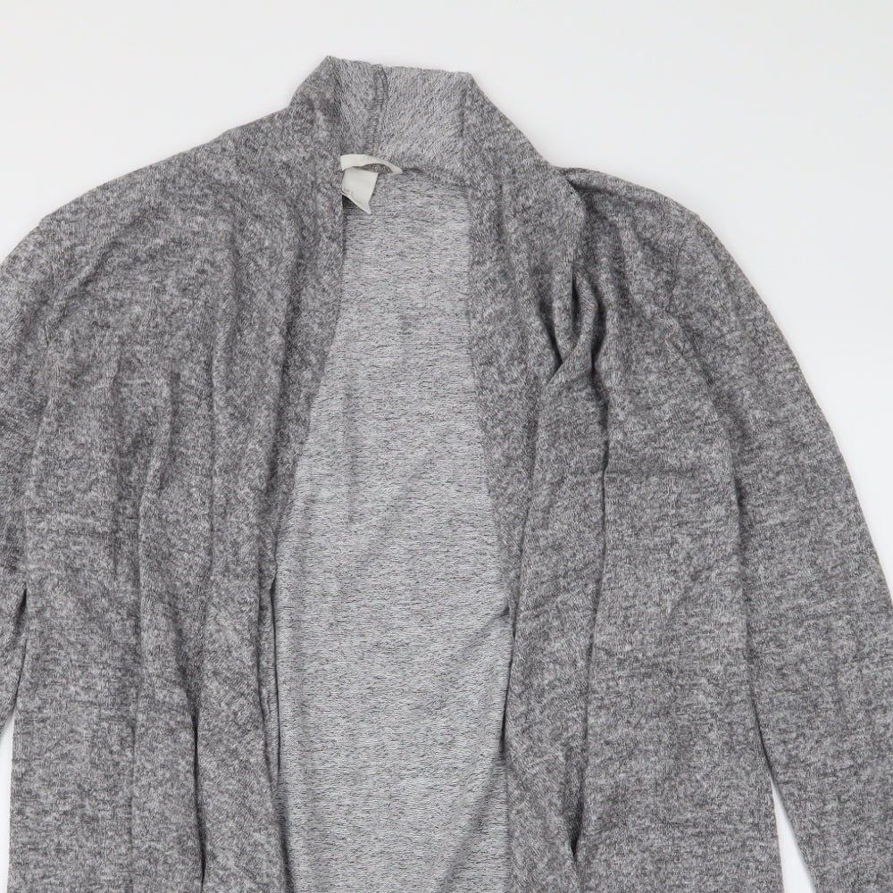 Womens UK Size S H&M Grey Cardigan Jumper