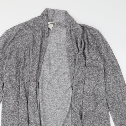 Womens UK Size S H&M Grey Cardigan Jumper