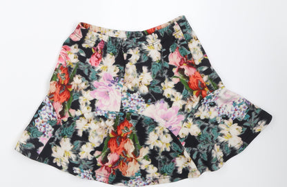 Womens UK Size 12 Warehouse Flare  Skirt