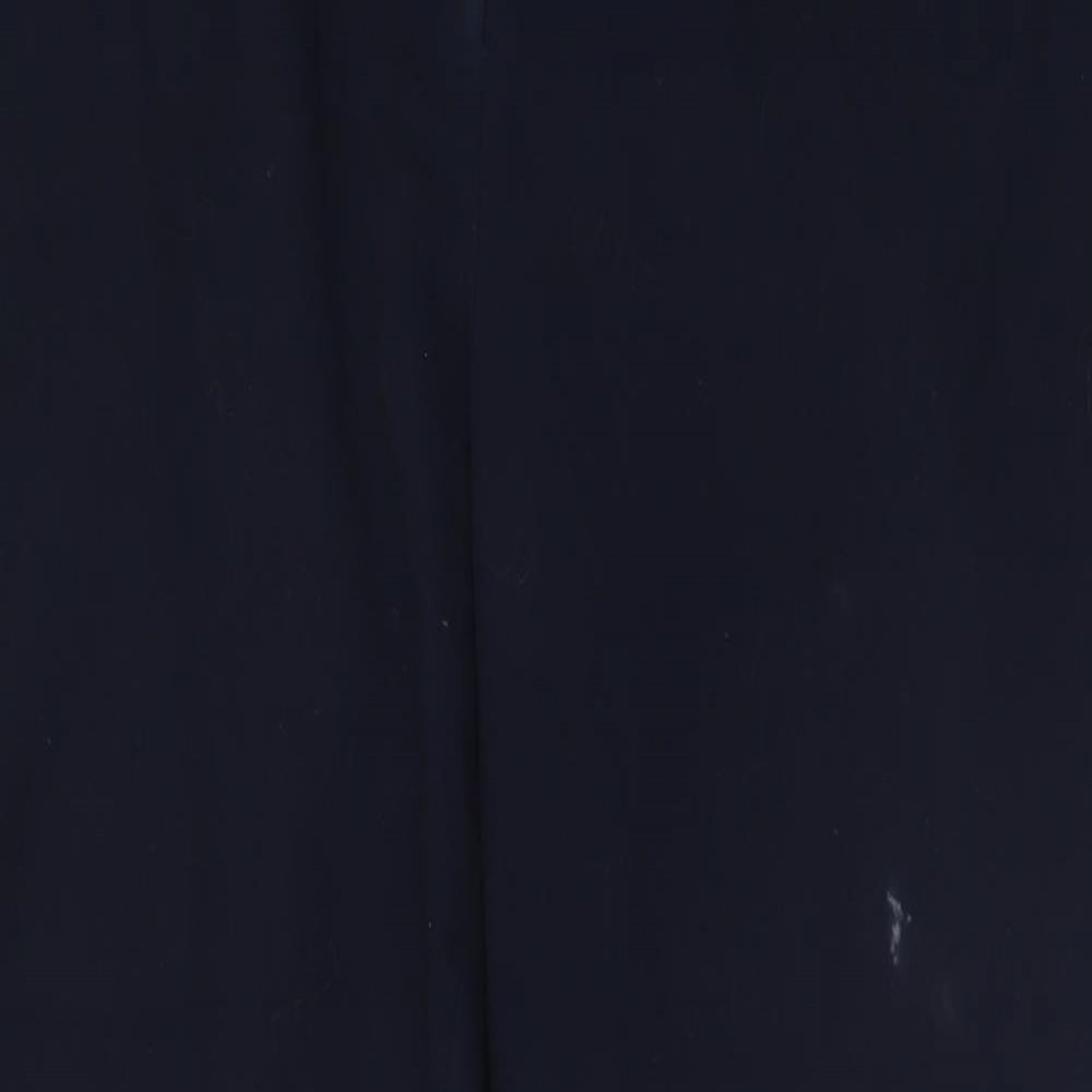 Womens UK Size 18 M&Co Regular Fit  Blue Trousers