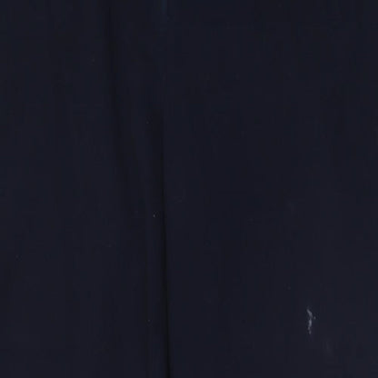 Womens UK Size 18 M&Co Regular Fit  Blue Trousers