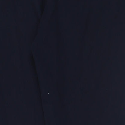 Womens UK Size 18 M&Co Regular Fit  Blue Trousers
