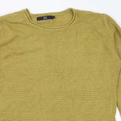 Womens UK Size 18 EWM Green Pullover Jumper