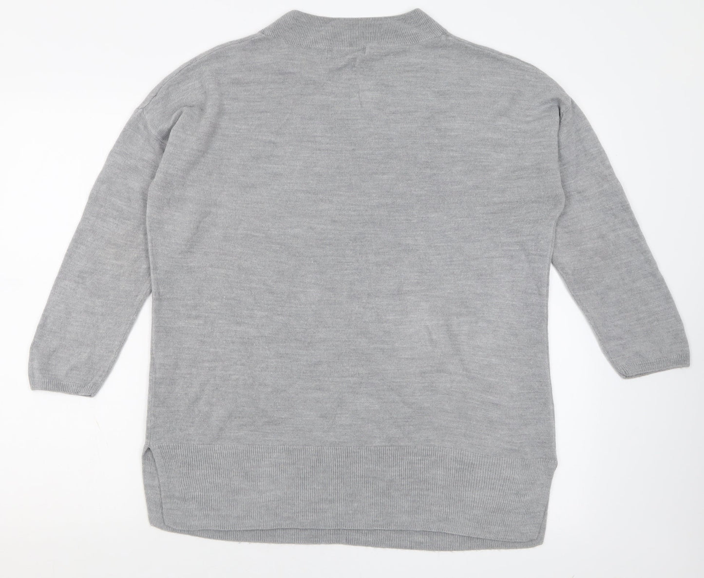 Womens UK Size M Bonmarché Grey Pullover Jumper