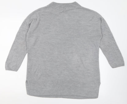 Womens UK Size M Bonmarché Grey Pullover Jumper