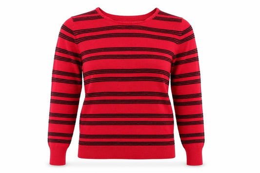 Womens UK Size M Paramour Red Pullover Jumper