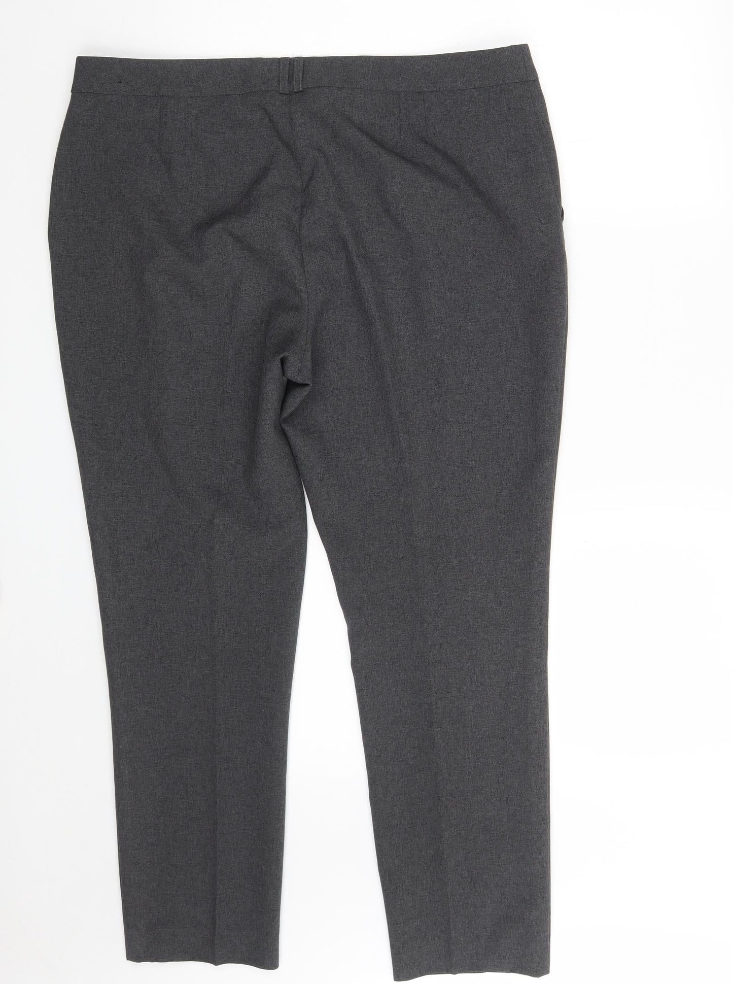 Womens UK Size 16 Atmosphere Regular Fit Chino Grey Trousers