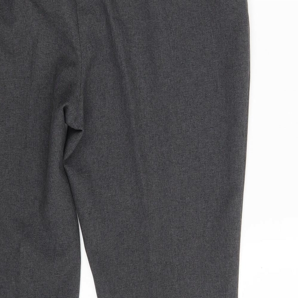 Womens UK Size 16 Atmosphere Regular Fit Chino Grey Trousers