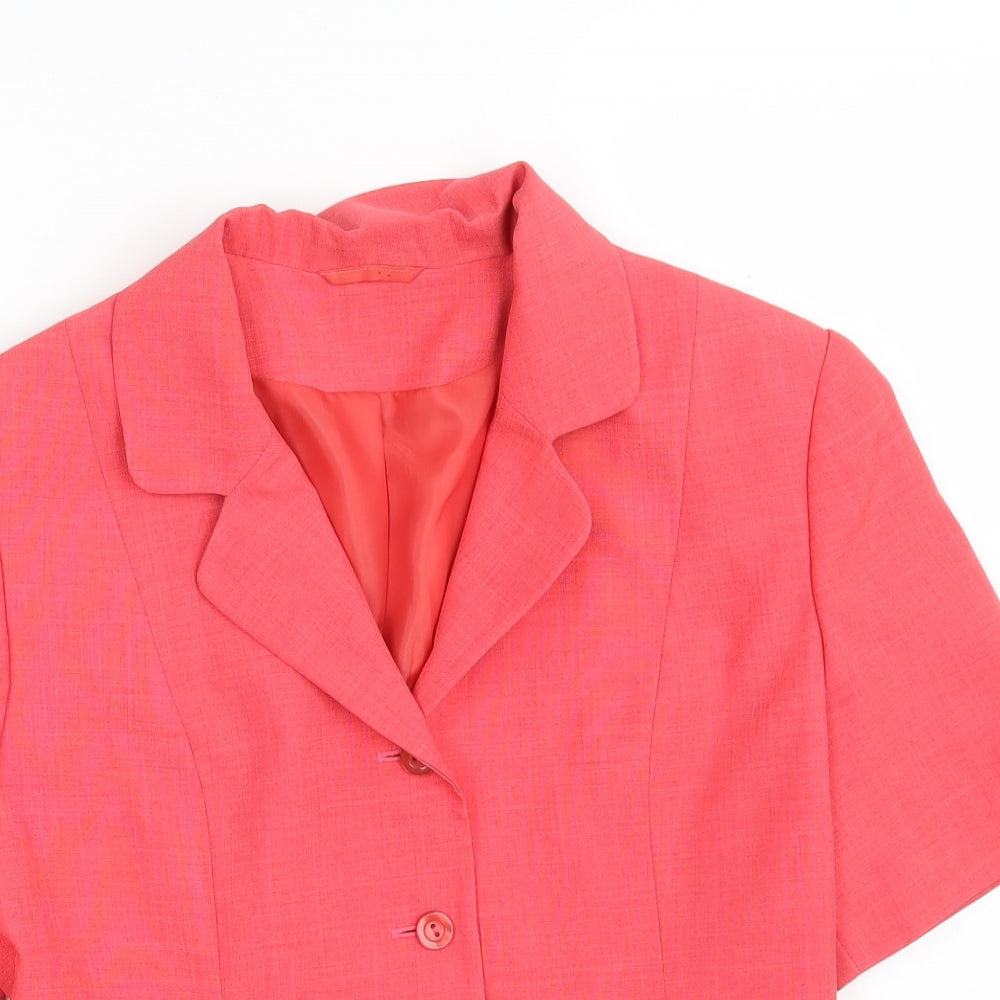 Womens UK Size 10 St Bernard Pink Jacket