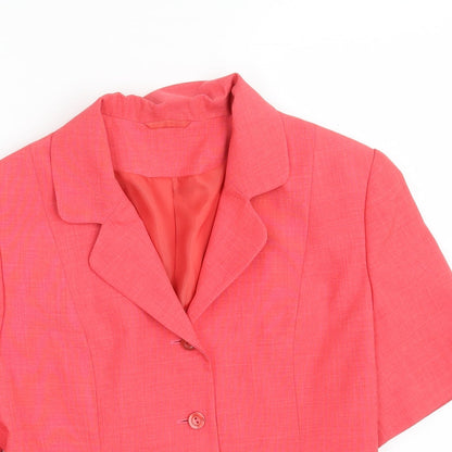 Womens UK Size 10 St Bernard Pink Jacket