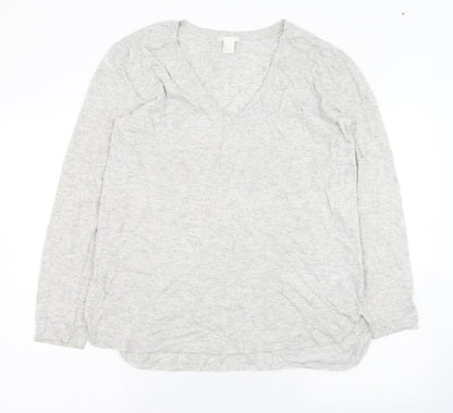 Womens UK Size 6 H&M Grey Cardigan Jumper