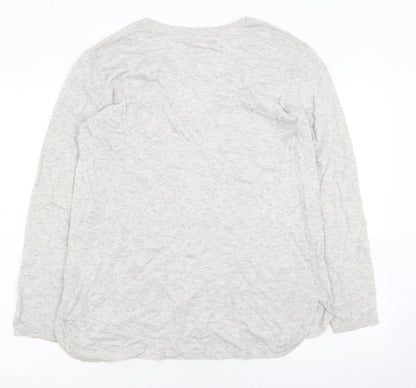 Womens UK Size 6 H&M Grey Cardigan Jumper