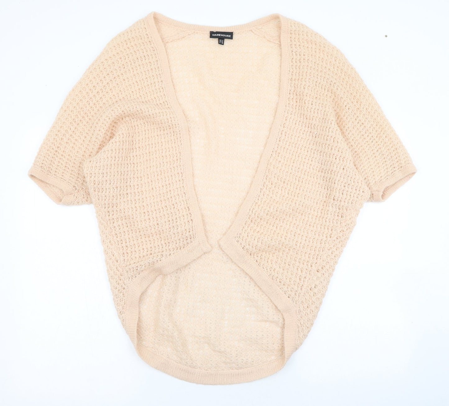 Womens UK Size 6 Warehouse Pink Cardigan Jumper