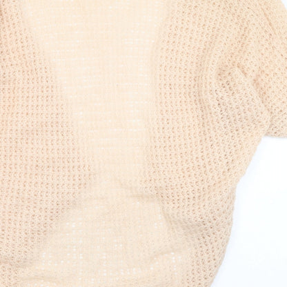 Womens UK Size 6 Warehouse Pink Cardigan Jumper