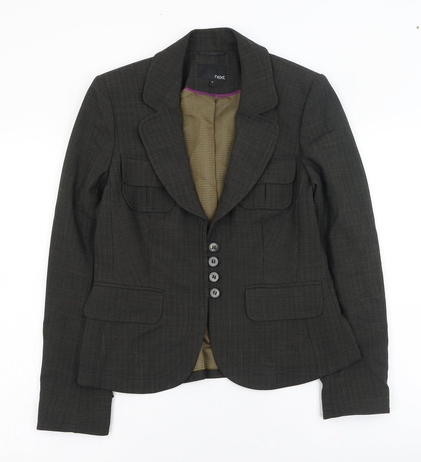 Womens UK Size 10 NEXT Green Jacket