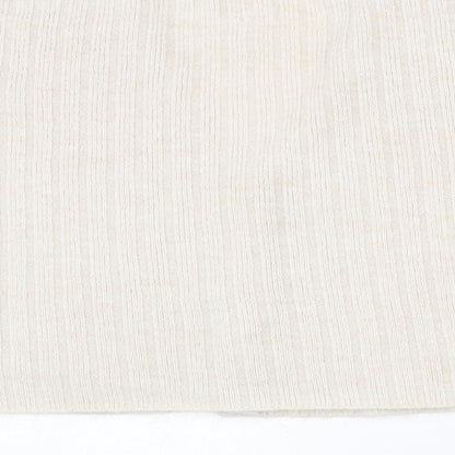 Primark Womens Beige V-Neck  Acrylic Cardigan Jumper Size 8   - 6-8