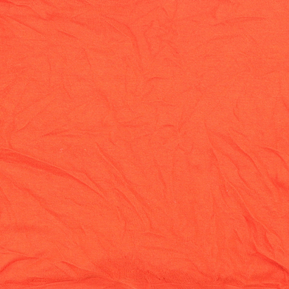 Womens UK Size 10 Marks and Spencer Orange Pullover Jumper