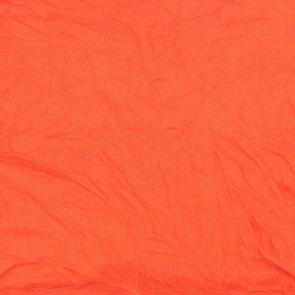 Womens UK Size 10 Marks and Spencer Orange Pullover Jumper