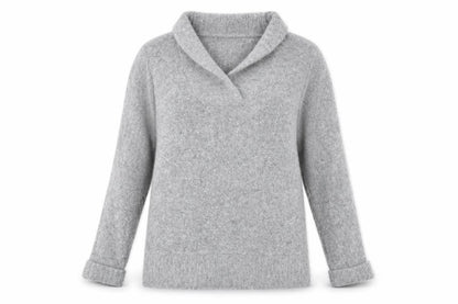 Womens UK Size XL Coercion Grey Pullover Jumper