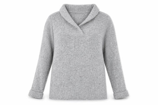 Womens UK Size XL Coercion Grey Pullover Jumper