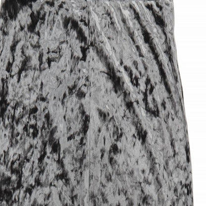 Topshop Womens Grey  Polyester Jumpsuit One-Piece Size 12 L25 in