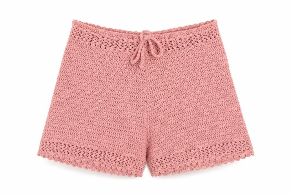 Womens UK Size S SheIn Regular Fit Paperbag Shorts