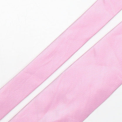 Mens Burton Pink Grenadine  Pointed Tie