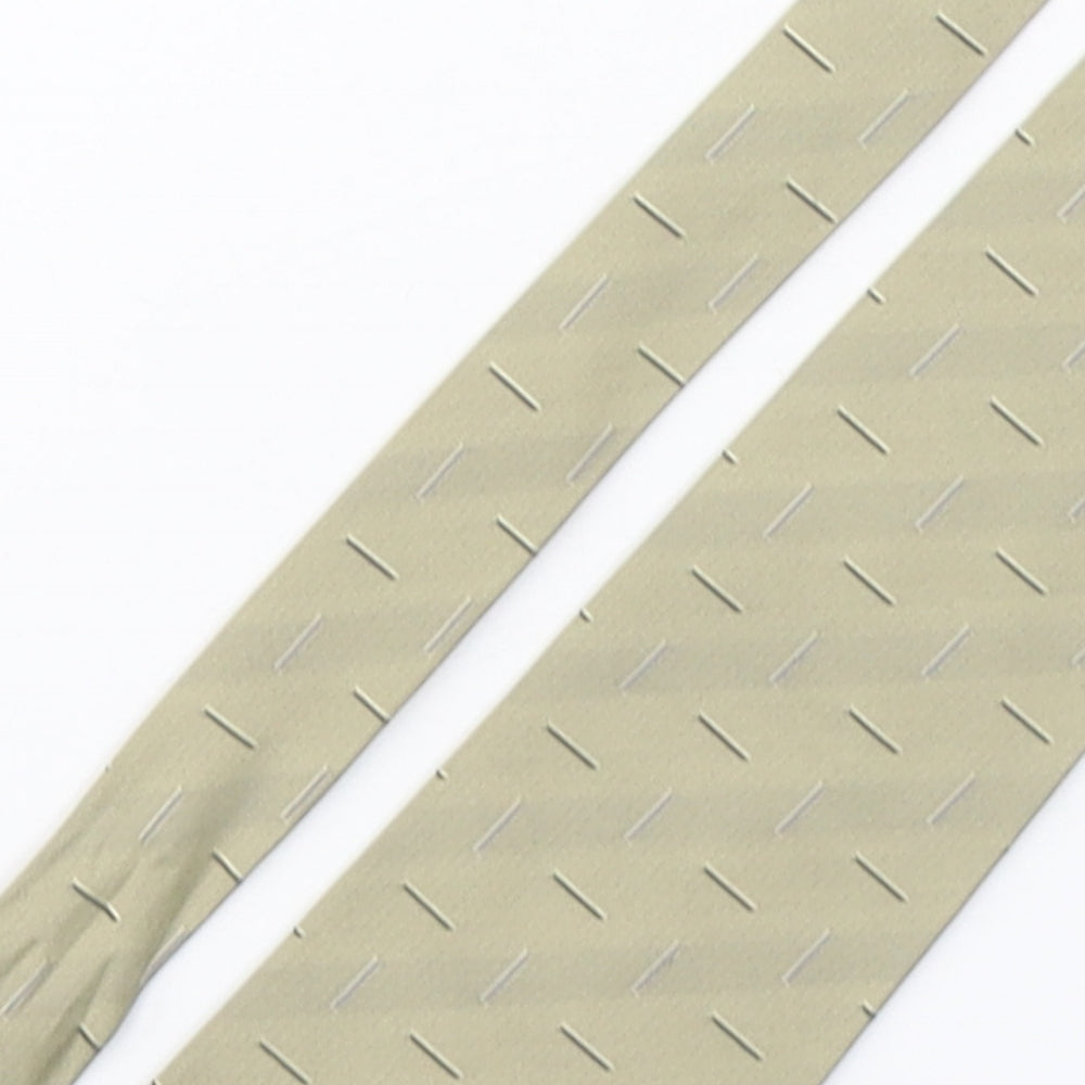 Mens Ciro Citterio Beige Geometric  Pointed Tie