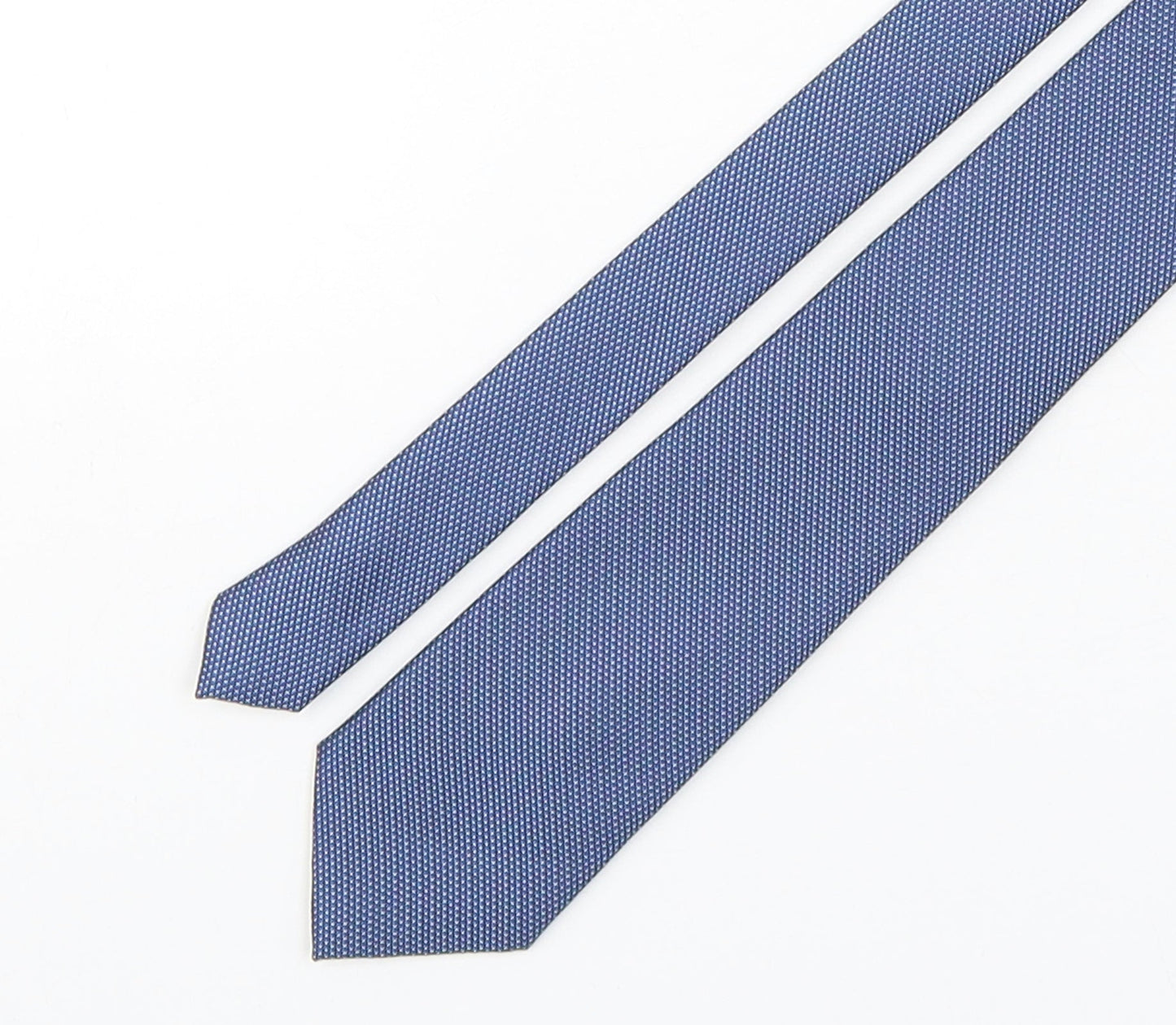 Marks and Spencer Mens Pink Polka Dot Polyacrylate Fibre Pointed Tie One Size