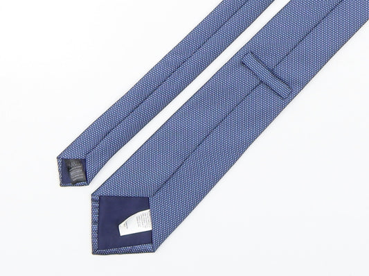 Marks and Spencer Mens Pink Polka Dot Polyacrylate Fibre Pointed Tie One Size