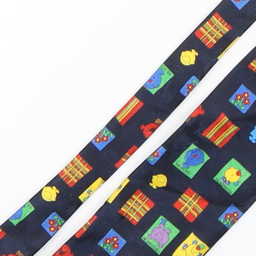 Marks and Spencer Mens Multicoloured Geometric Polyester Pointed Tie One Size