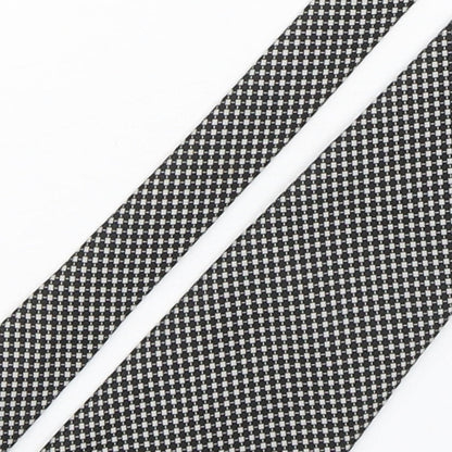 Michelsons of london  Mens Multicoloured Plaids & Checks Polyester Pointed Tie One Size