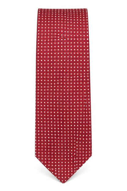 Mens Marks and Spencer Pink Polka Dot  Pointed Tie