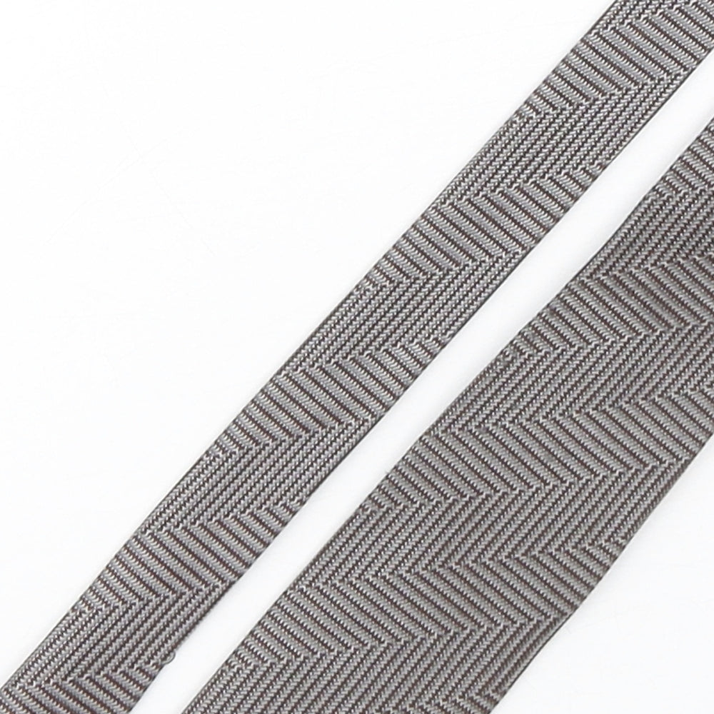 Marks and Spencer Mens Bronze Striped Silk Pointed Tie One Size