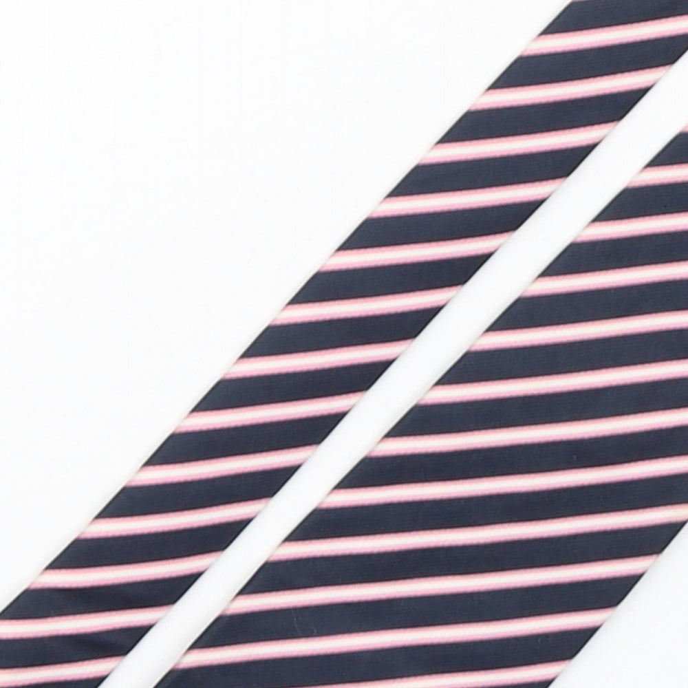 NEXT Mens Multicoloured Striped Silk Pointed Tie One Size