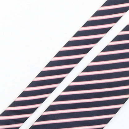 NEXT Mens Multicoloured Striped Silk Pointed Tie One Size