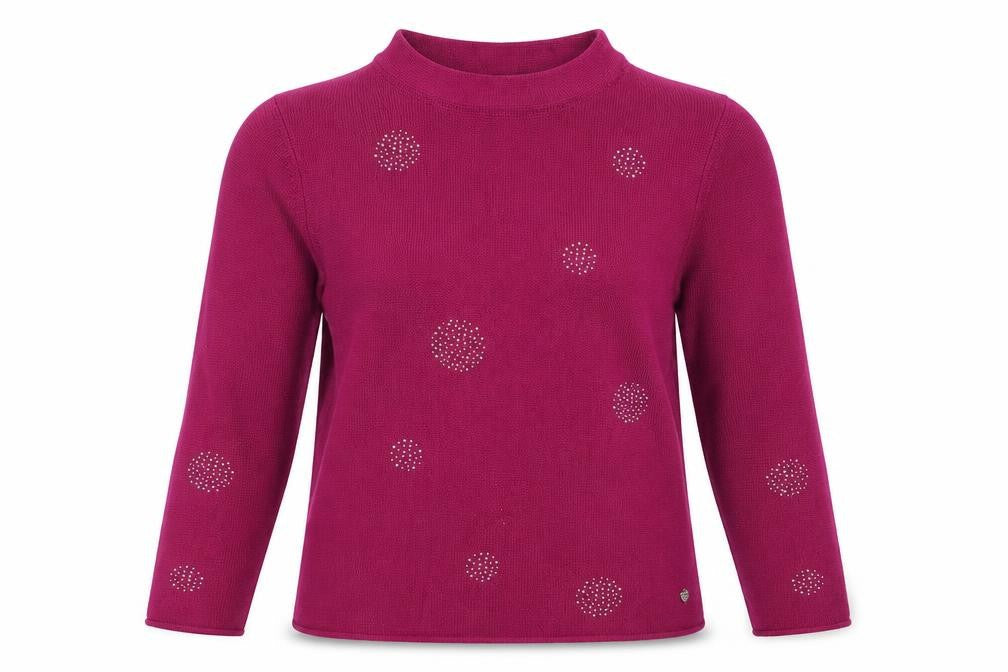 Womens UK Size 10 Rabe Pink Pullover Jumper
