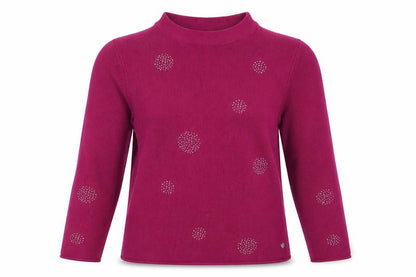 Womens UK Size 10 Rabe Pink Pullover Jumper